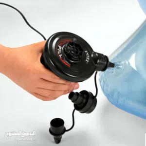 منفاخ  برك سباحه  و نطاطه و بلالين كهربائي لنفخ البرك المائيه و النطاطات