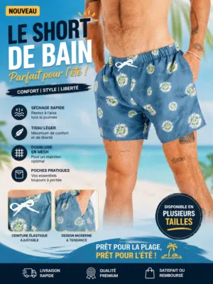 Nouveau Short de Bain – شورط للسباحة ممتاز الجودة