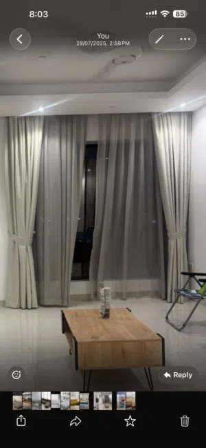 Personalize curtain