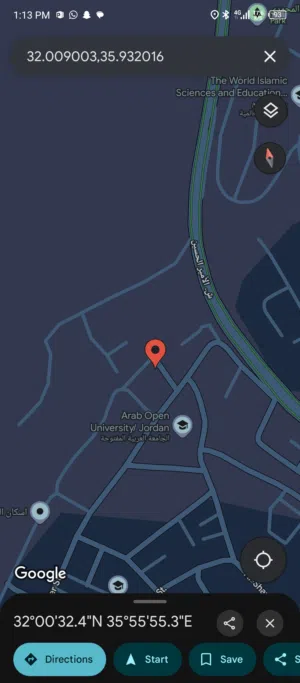 Residential Land for Sale in Amman Yajouz