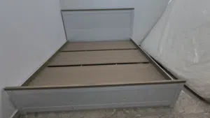New bed and mattress with cover