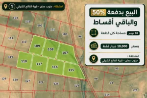 Residential Land for Sale in Amman Naour