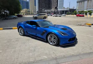 Dhs 220,000/= Chevrolet Corvette ZO6 2LZ - 2016 Low Mileage - Fully Serviced - Stock