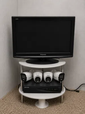 كاميرات مراقبة مع DVR وشاشة