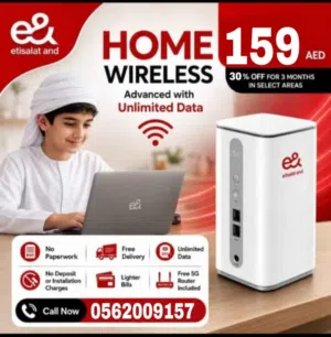 WiFi with best promotions all in uae