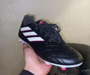 Adidas Copa Pure. 3 Firm Ground Black Pink Soccer Shoes HQ8942 Men's