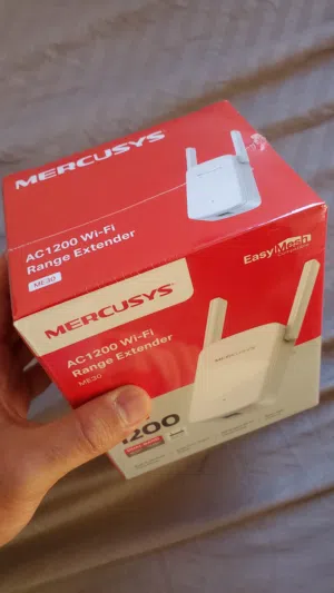 مقوي اشارة انترنت Mercusys اصلي جديد يصلح لجميع الاستخدامات