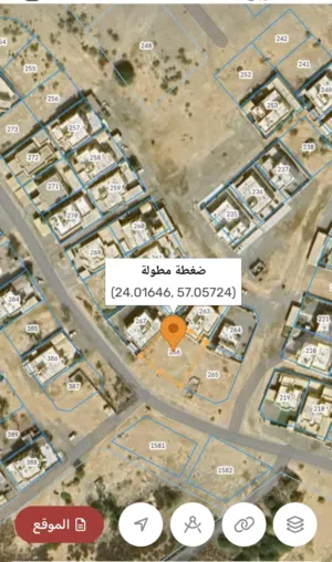 أرض سكنية بقصبية البوسعيد بمساحة 809م2