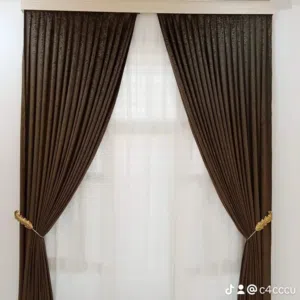 ستائر سيدار بالألوان مختلفه ساده مشجر