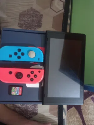 84.99 jod nintendo switch 1 miro  و  deluxe mincraft 128 gb sid cart