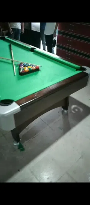 بلياردو 7قدم رخام وخشب تفصيل محلي