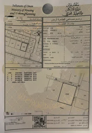 Residential Land for Sale in Muscat Bosher