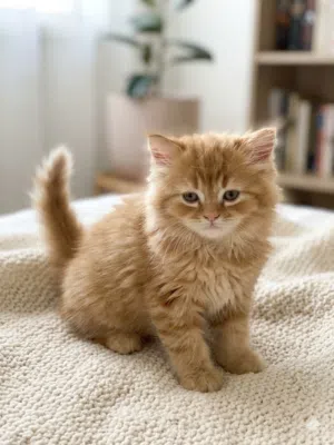 شيرازي انثي عمر 45 يوم