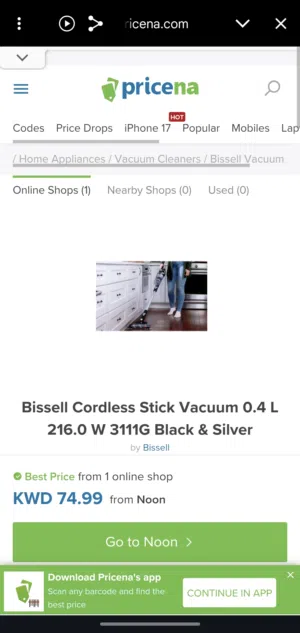  Bissell Vacuum Cleaners for sale in Kuwait City
