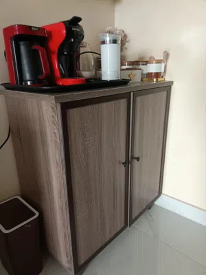 Modern Coffee Corner Cabinet Storage Unit  ركن قهوة كوفي كورنر خزانة مودرن