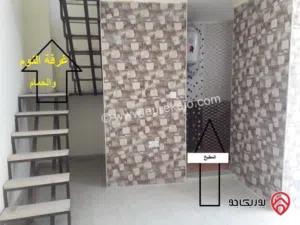 للايجار غرفة نوم وصالة مع مطبخ وحمام