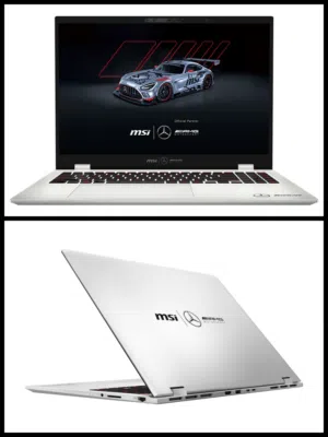 لابتوب msi 4k MSI Prestige 16 AI+ Evo Mercedes