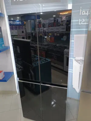 عرض نااار على ثلاجة شارب سوكريت اسود 4 ابواب توفير طاقه A++