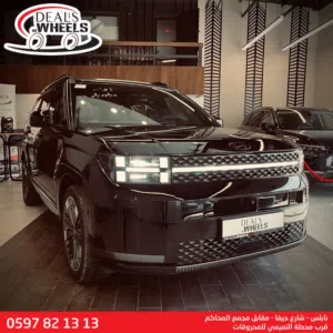 هيونداي سنتافيه الشكل الجديد (NEW LOOK) هايبرد موديل 2025 برخص 2024 باللون الاسود المميز