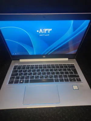 لابتوب hp probook اي فايف الجيل الثامن شبه جديد فقط 750 شيكل