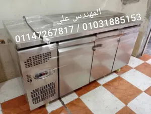 ثلاجة اندر كاونتر ستانليس وبلزق المصنع مستعمله شهر فقط