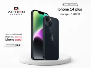 IPHONE 14 PLUS ( 128GB ) USED // ايفون 14 بلس ذاكره 128 جيجا مستعمل بحاله الجديد