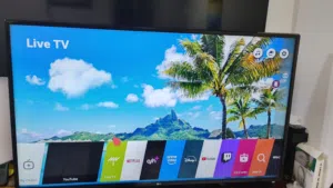 LG 55” inch smart TV 4k UHD webOS