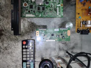 LG 55( main board - power supply - T-con - 2 remot) model 55la6400