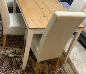 طاوله ايكيا 4كراسي