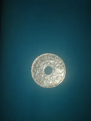 قطعة نقدية قديمة نادرا فرنسية سنة 1939