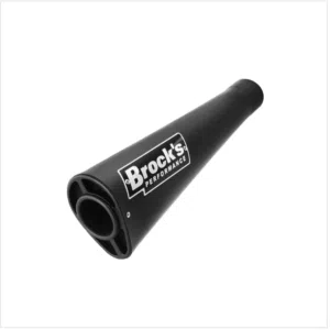 Motorcycle Muffler Exhaust Brock's Performance Black for Suzuki GSXR1000 - 875203