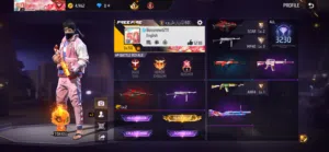 Freefire Account for sale