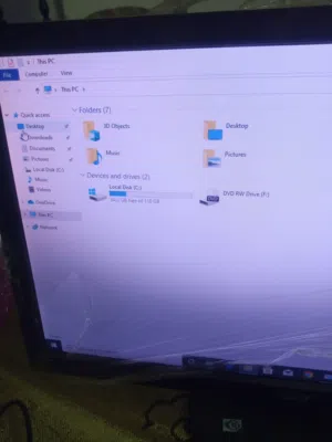 جهاز كمبيوتر امريكي مكتبي نوع لينوفو