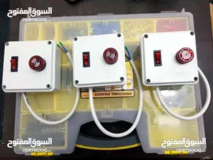 جهاز تنبيه عند رجوع الكهرباء وقفل المولد