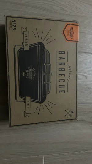 Portable Suitcase BBQ Grill – Gentlemen’s Hardware شواية فحم محمولة بشكل حقيبة