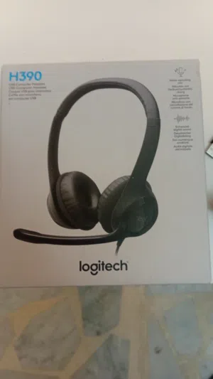 Logitech webcam and Headset