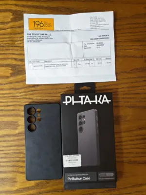 premium Pitaka PinButton Case for s25 ultra