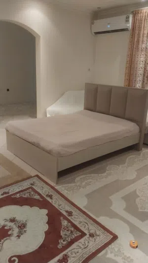 سريرنفرين بحريني صناعةالشوملي لذرشبةجديدالقياس160×200مع المترس
