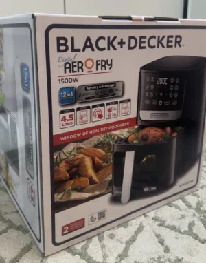 Brand new 12 in 1 Digital Air Fryer with Window 4.5 L 1500 W AF4500-B5 Black