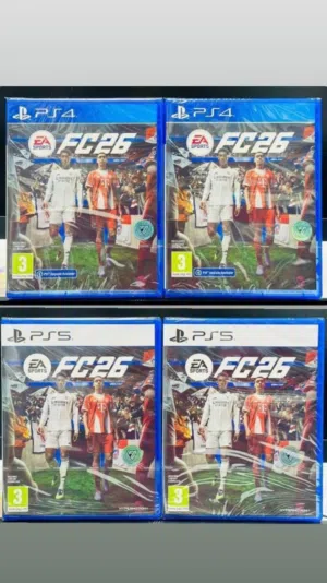 للبيع اشرطة جديدة و مستعمله ps4& ps5 (موقع المحل نزوى/حي العين)
