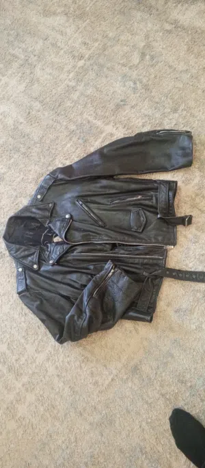 جاكيت جلد دراجات نارية هارلي