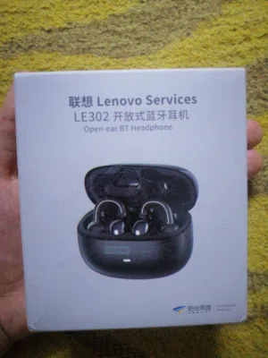 سماعه ايربود Lenovo الامريكيه نخب ثاني بلكرتونه للبيع