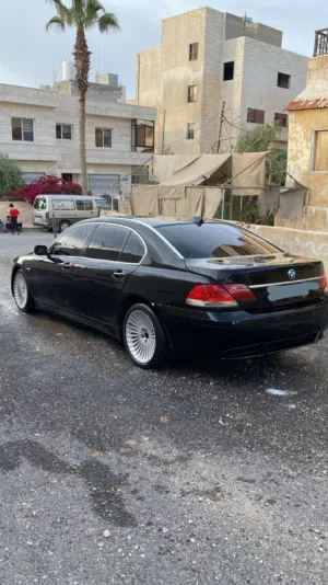بي ام دبليو BMW E66. 735LI لارج موديل 2004 رمز الفخامه والرفاهيه للبيع المستعجل لظروف خاصه