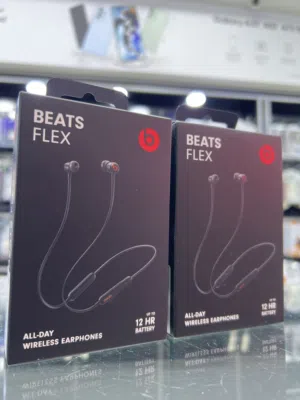 Headphone Beats Flix سماعات بيتس فليكس الاصلية جديدة متوفرة باللون الاصفر و السكني جديدة مسكرة