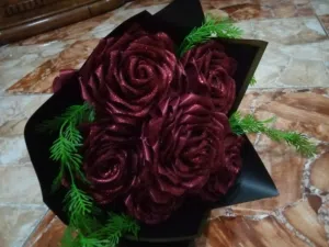 باقات ورد ساتان