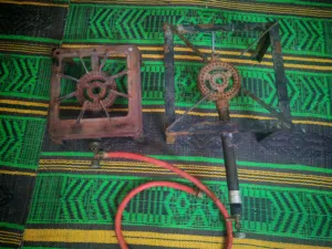 غاز ارضي عدد 2 نار زرقة وقوية جدأ