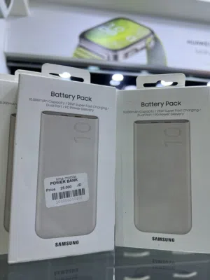 Samsung PowerBank 10000mAh  باور بانك سامسونج الاصلي بقوة 25 واط  وسعة 10 الاف مل امبير اصلي 100٪