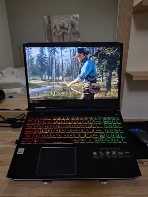 Gaming laptop with NVIDIA GeForce RTX 3060