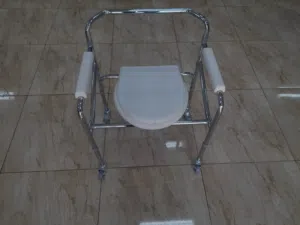 كرسي حمام طبي ثابت مقاس كبير مقاس 52 سم عرض