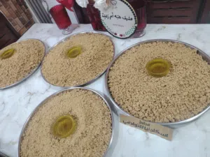 مفتول بلدي بطحين القمح الصافي